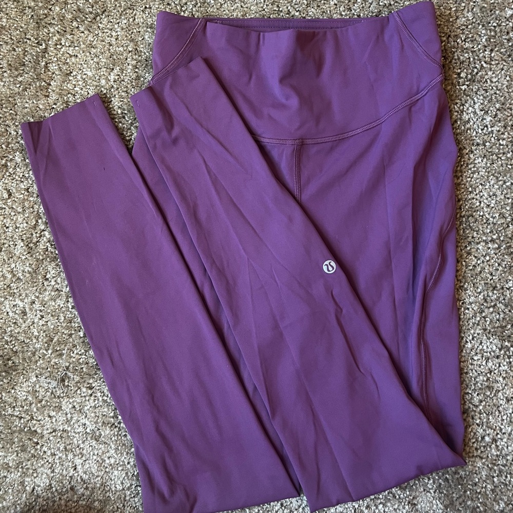 Purple Lululemon Leggings